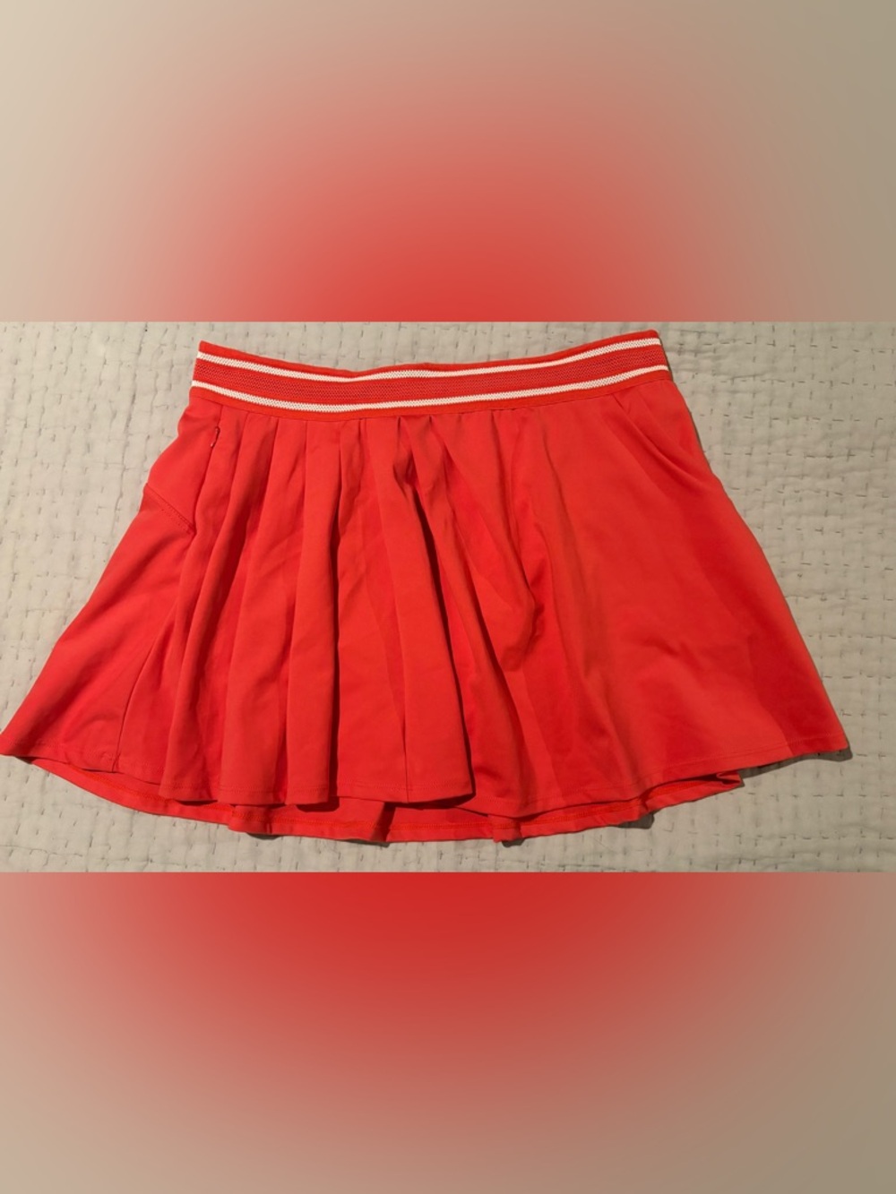 FP Movement by Free People Mini Athletic Skirt Size Medium Coral Athleisure
